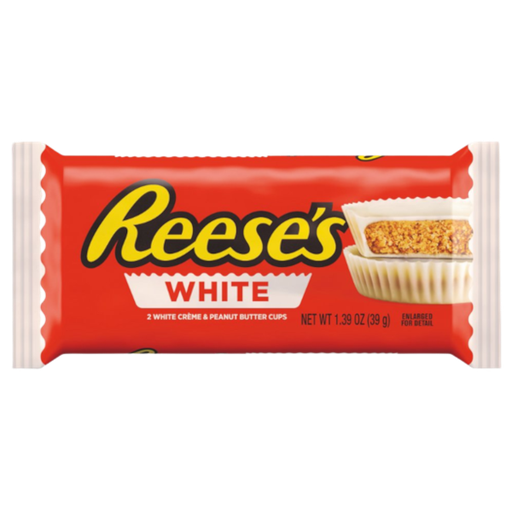 [Choc-All-SE-4860] Chocolates Reeses White Peanut Butter Cup NPM 39.5g 24