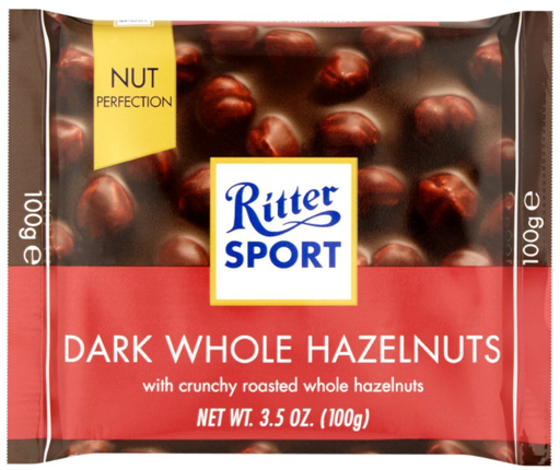 [Choc-All-SE-5044] Chocolates Ritter Sport Dark Whole Hazelnut NPM 100g 5
