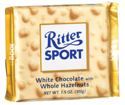 [Choc-All-SE-5043] Chocolates Ritter Sport White Hazelnut NPM 100g 5