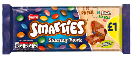 [Choc-All-SE-4958] Chocolates Smarties PM 1.00 100g 12