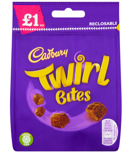 [Choc-All-SE-4898] Chocolates Twirl Bites PM 1.00 95g 10