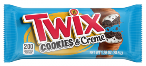 [Choc-All-SE-4904] Chocolates Twix Cookies & Creme NPM 38.6gm 20