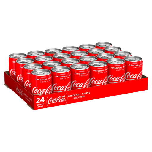 [Coca-All-SE-5128] Coca-Cola 150ml x 24 (Can)