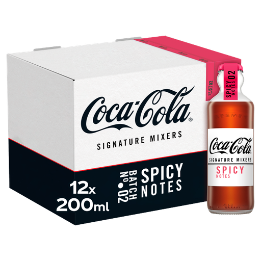 [Coca-All-SE-5171] Coca-Cola Signature Mixers Spicy 200ml x12 (Glass)