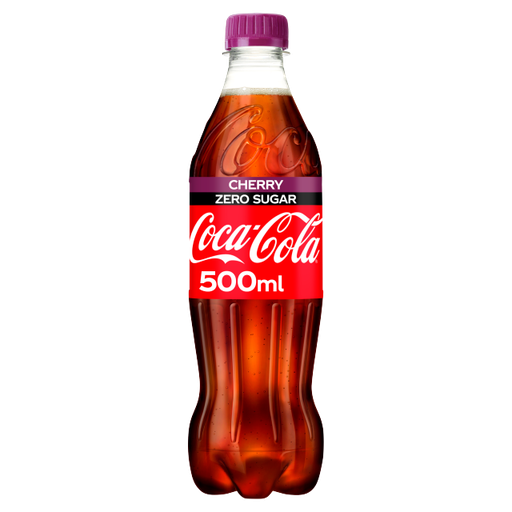 [Coca-All-SE-5129] Coca-Cola ZERO Cherry 500ml x 12 (Bottle)
