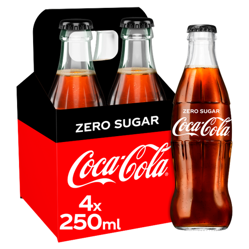 [Coca-All-SE-5142] Coca-Cola ZERO Sugar 250ml 6x4pk (Bottle)