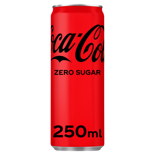 [Coca-All-SE-5136] Coca-Cola ZERO Sugar 250ml x 24 (Can)