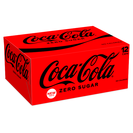 [Coca-All-SE-5162] Coca-Cola ZERO Sugar 330ml 2x12pk (Can)