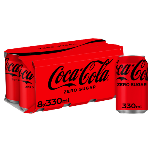 [Coca-All-SE-5161] Coca-Cola ZERO Sugar 330ml 3x8pk (Can)