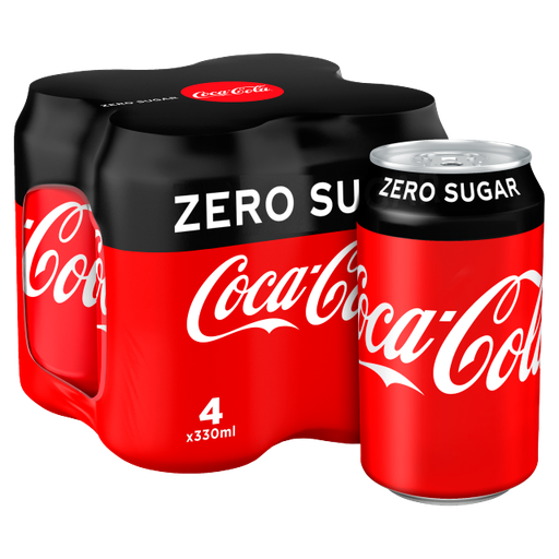 [Coca-All-SE-5133] Coca-Cola ZERO Sugar 330ml 6x4pk (Can)