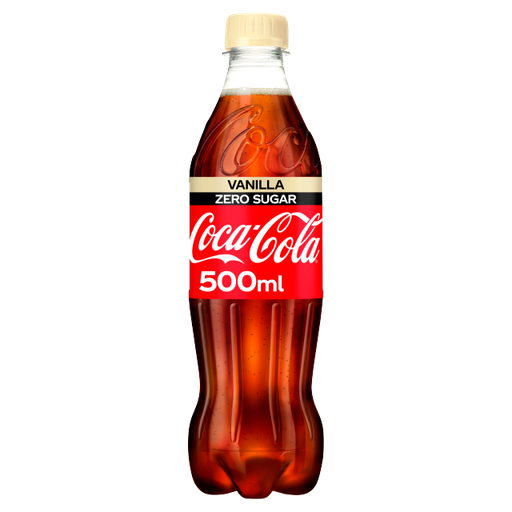 [Coca-All-SE-5139] Coca-Cola ZERO Vanilla 500ml x 12 (Bottle)