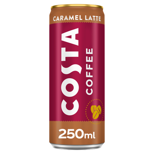 [Cost-All-SE-5191] Costa Coffee Caramel Latte 250ml x 12 - (Can)