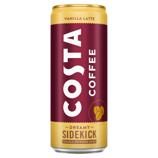 [Cost-All-SE-5187] Costa Coffee Vanilla Latte 250ml x 12 (Can)