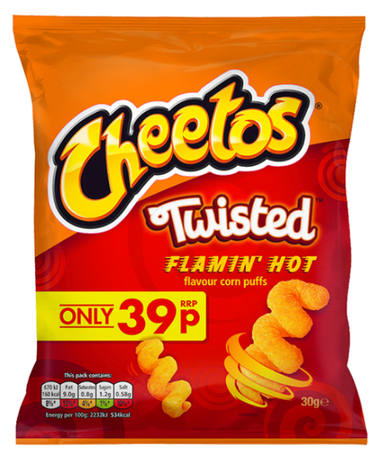 [Cris-All-SE-5455] Crisps Cheetos Twisted Flamin Hot PM 0.39 - 30