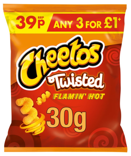 [Cris-All-SE-5280] Crisps Cheetos Twisted Flamin Hot PM 0.39-3 For 1.00 - 30
