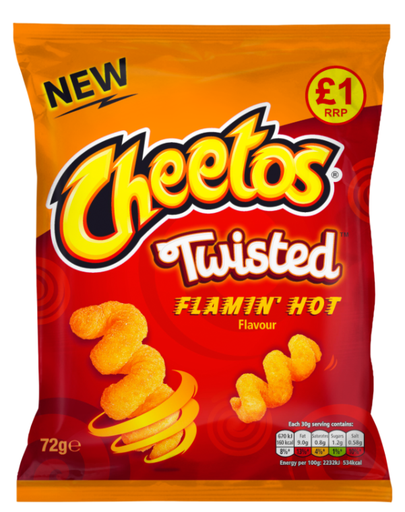 [Cris-All-SE-5470] Crisps Cheetos Twisted Flamin Hot PM 1.00 - 12