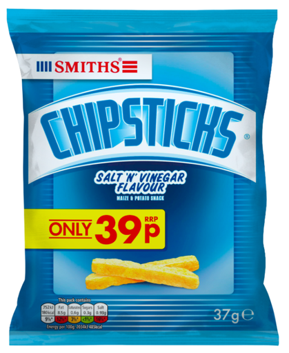 [Cris-All-SE-5453] Crisps Chipsticks Salt and Vinegar PM 0.39 - 30