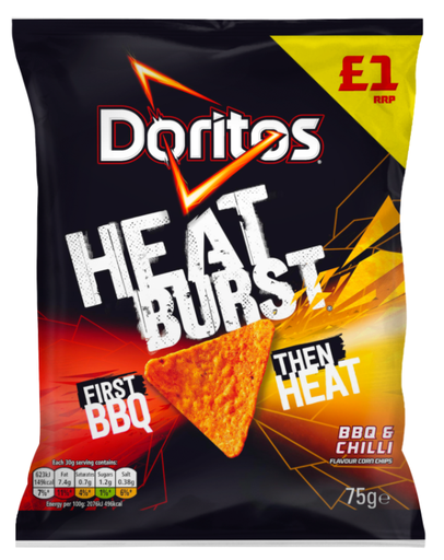 [Cris-All-SE-5482] Crisps Doritos BBQ and Chilli PM 1.00 75g 12
