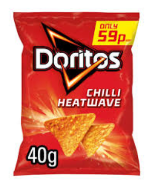 [Cris-All-SE-5293] Crisps Doritos Chilli Heatwave PM 0.59 40g 32