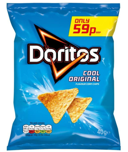 [Cris-All-SE-5288] Crisps Doritos Cool Original PM 0.59 40g 32