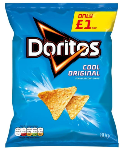 [Cris-All-SE-5446] Crisps Doritos Cool Original PM 1.00 80g 15