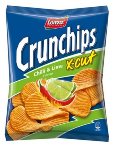 [Cris-All-SE-5512] Crisps Lorenz Crunchips X Cut Chilli and Lime NPM 150g 8