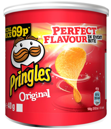 [Cris-All-SE-5499] Crisps Pringles Original PM 0.69 40g 12