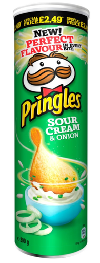 [Cris-All-SE-5196] Crisps Pringles Sour Cream PM 2.49 200g 6