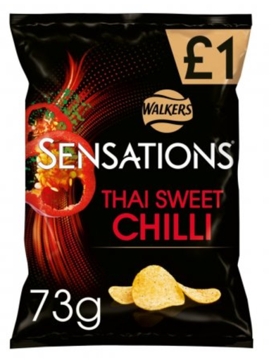 [Cris-All-SE-5315] Crisps Sensations Thai Chilli PM 1.00 73g 15