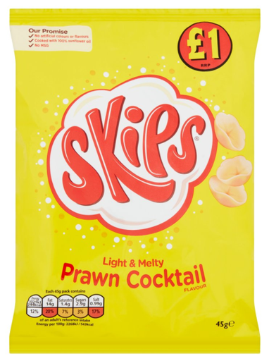 [Cris-All-SE-5230] Crisps Skips Tingley Prawn Cocktail PM 1.00 - 14