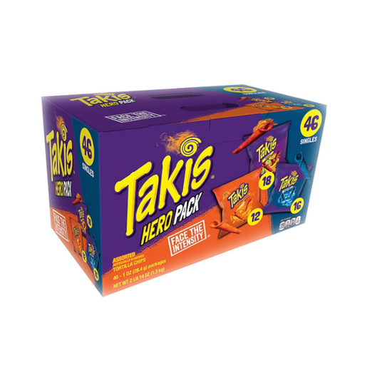 [Cris-All-SE-5399] Crisps Takis Hero Pack NPM 1oz 46
