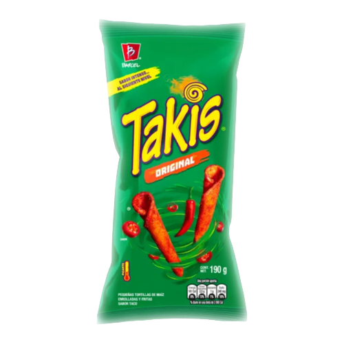 [Cris-All-SE-5423] Crisps Takis Original Corn Chips NPM 190g 12