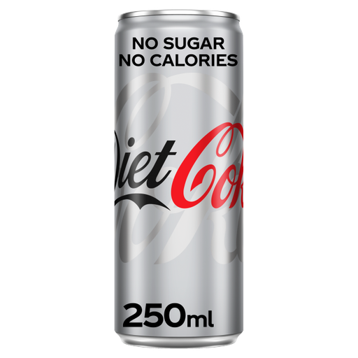[Diet-All-SE-5530] Diet Coke 250ml x 24 (Can)