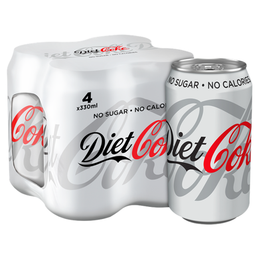 [Diet-All-SE-5528] Diet Coke 330ml 6x4pk (Can)