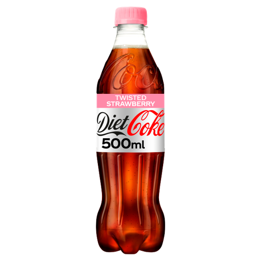[Diet-All-SE-5544] Diet Coke Strawberry 500ml x 12 (Bottle)