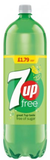 [Drin-All-SE-6116] Drinks 7Up Original Sugar Free PM 1.79 2L 6