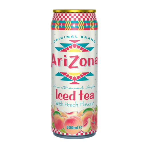 [Drin-All-SE-5624] Drinks Arizona Iced Tea Peach NPM 500ml 12