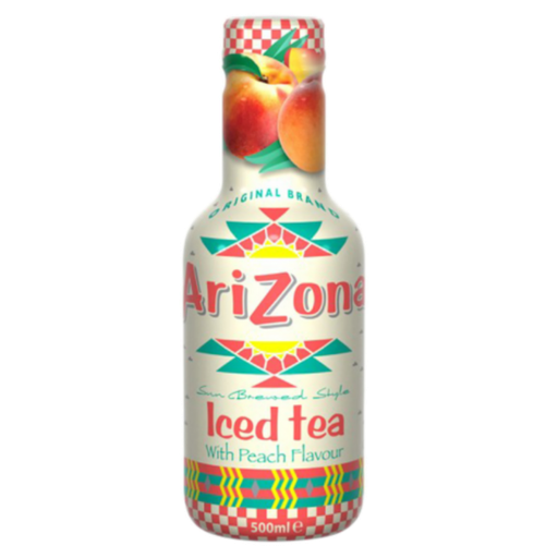 [Drin-All-SE-5625] Drinks Arizona Iced Tea Peach NPM 500ml 6