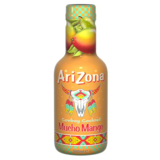 [Drin-All-SE-5640] Drinks Arizona Mucho Mango NPM 500ml 6
