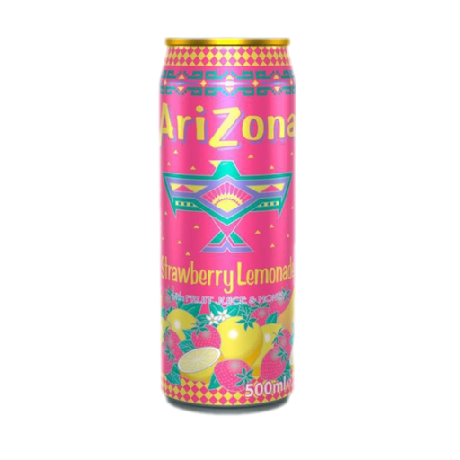 [Drin-All-SE-5649] Drinks Arizona Strawberry Lemonade NPM 500ml 12