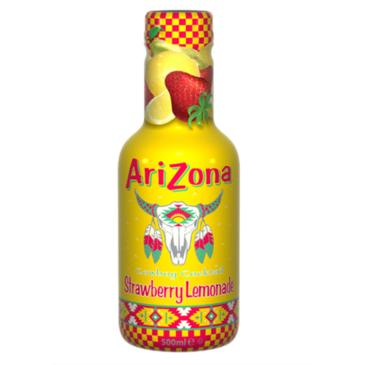 [Drin-All-SE-5650] Drinks Arizona Strawberry Lemonade NPM 500ml 6