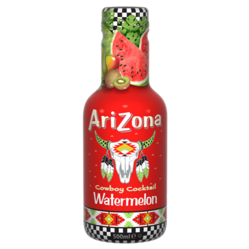 [Drin-All-SE-5655] Drinks Arizona Watermelon NPM 500ml 6