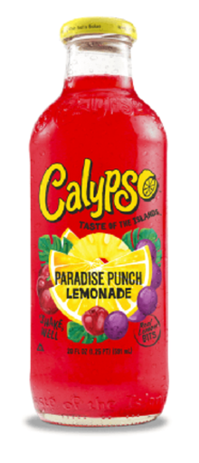 [Drin-All-SE-5703] Drinks Calypso Paradise Punch Lemonade NPM 16oz 12