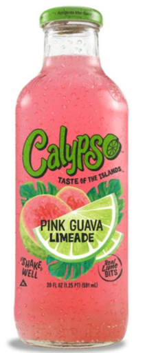 [Drin-All-SE-5706] Drinks Calypso Pink Guava Limeade NPM 16oz 12