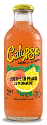 [Drin-All-SE-5707] Drinks Calypso Southern Peach Lemonade NPM 16oz 12