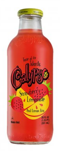 [Drin-All-SE-5708] Drinks Calypso Strawberry Lemonade NPM 16oz 12