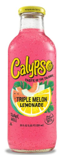 [Drin-All-SE-5711] Drinks Calypso Triple Melon Lemonade NPM 16oz 12