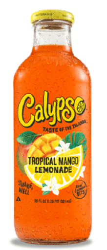 [Drin-All-SE-5712] Drinks Calypso Tropical Mango Lemonade NPM 16oz 12