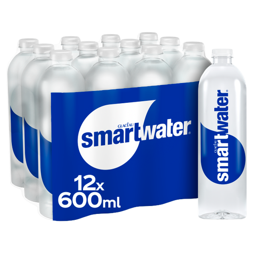 [Glac-All-SE-6372] Glaceau Smartwater 600ml x 12 (Bottle)